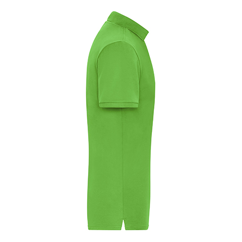 JN1806_Polo_Herren_Organic_limegreen_right